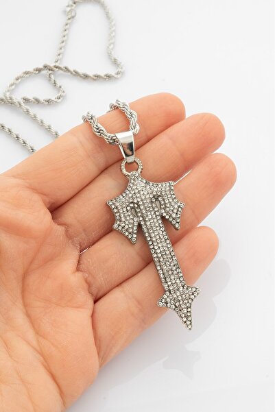 No Future Iced Out Trapstar Kolye Cs1186gm