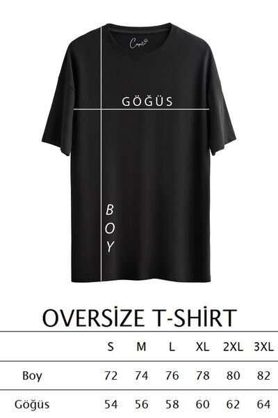 Çapıt Зелена oversize футболка з короткими рукавами, бавовна, без коміра