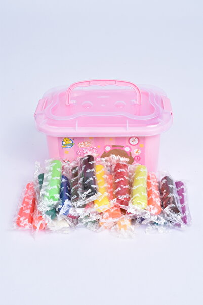 Fun Moment Play Dough Box with Modeling Tools 24 Colors