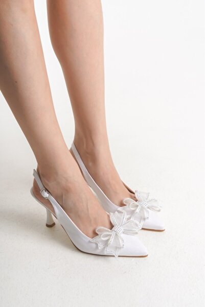 İNNA Puket Inna Women's Stone Heeled Shoes