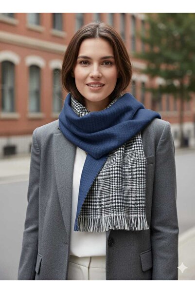 FORUM ÇİFT TARAFLI GENİŞ OMUZ VE BOYUN ATKI ŞAL (75X150 CM)