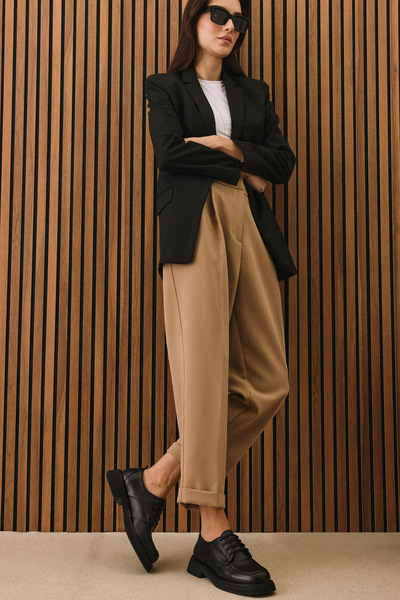 Ziya , Kadın Hakiki Deri Ayakkabı 1531050Z25100939K Siyah