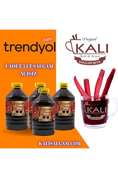 kalı şalgam Kalı Ev Yapımı Şalgam Suyu 5ltx4ad