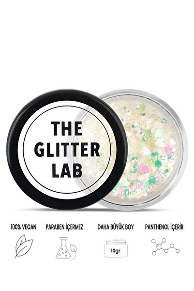 The Glitter Lab Jel Formlu Parlak Glitter - Glowy Hearts