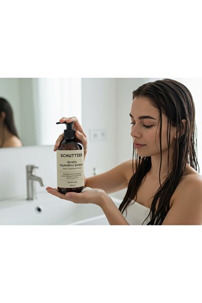 sanitayakı Δυναμωτικό σαμπουάν με κερατίνη και βιοτίνη – 500 ml –