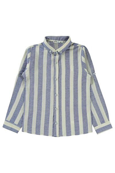 Civil Boys Cămașă albastră pentru băieți de 6-9 ani