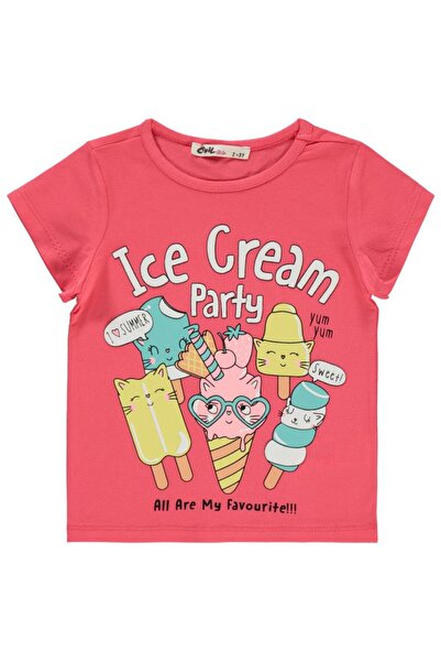 Civil Girls Girl's T-Shirt 2-5 Years Old Geranium Pink