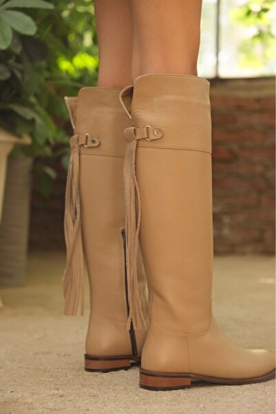 İNNA Sveta İnna Kadın Hakiki Deri Günlük Çizme