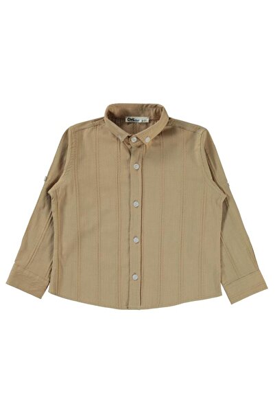 Civil Boys Striped 2-5 Years Old Shirt - Brown4-5 Years Old