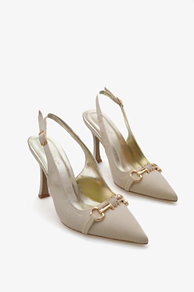 İNNA Pantofi cu toc și vârf ascuțit pentru femei Halsu İnna