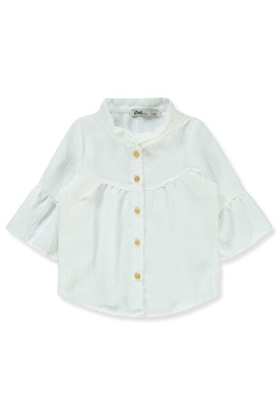 Civil Girls قميص فالون كول للأعمار من 2 إلى 5 سنوات - أبيض للأعمار من 5 إلى 6...