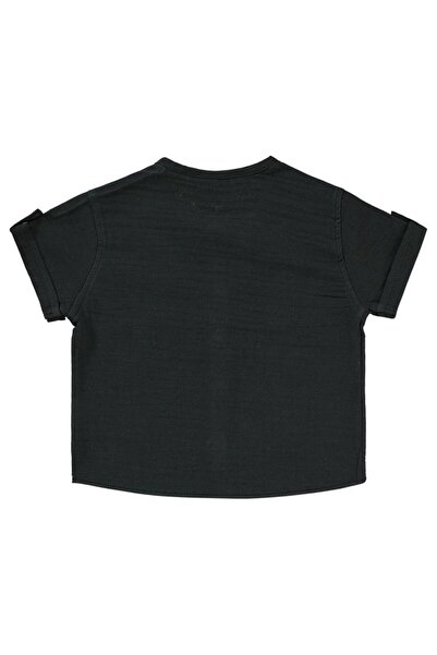 Civil Baby Plain Muslin 6-18 Months Shirt - Gray 12-18 Months