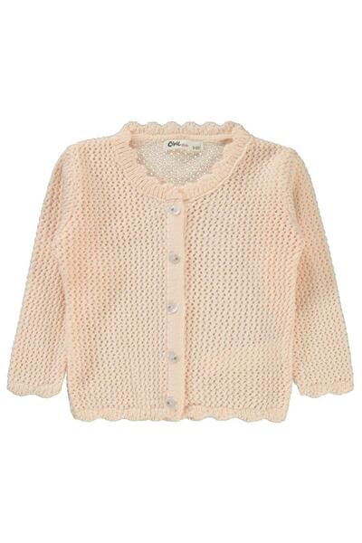 Civil Girls 2-5 Years Old Girl Salmon Cardigan