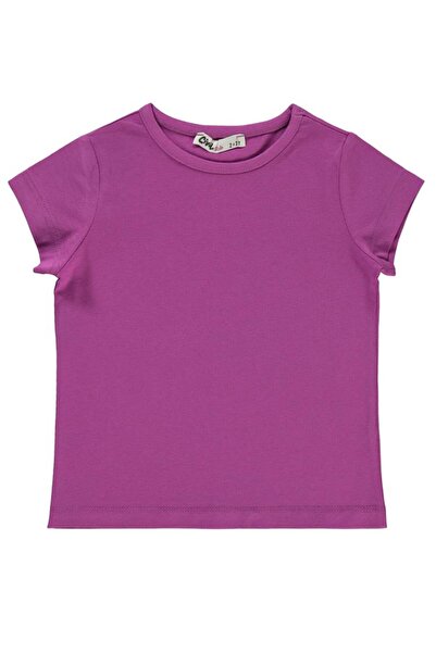 Civil Girls Kız Çocuk Tişört 2-5 Yaş Hiper Mor