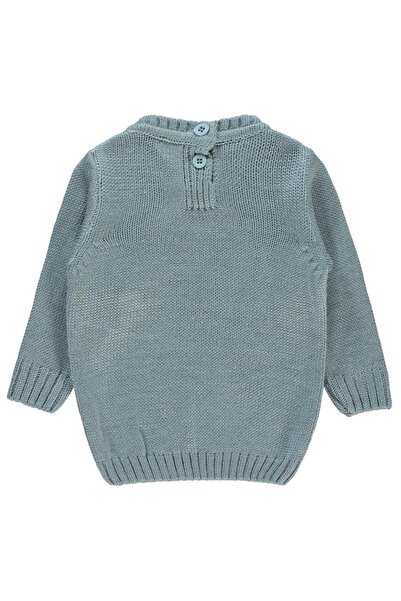 Civil Baby Erkek Bebek Triko Kazak 6-18 Ay Mavi