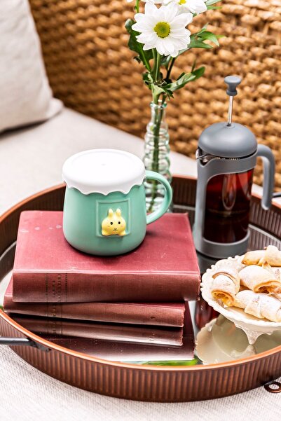 Arma House كوب وكوب ثلاثي الأبعاد Hello Dear 4