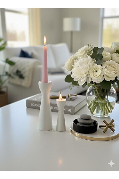 ALMİSH Candle Holder -Candlestick Set -Home Decoration