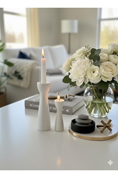 ALMİSH Candle Holder -Candlestick Set -Home Decoration