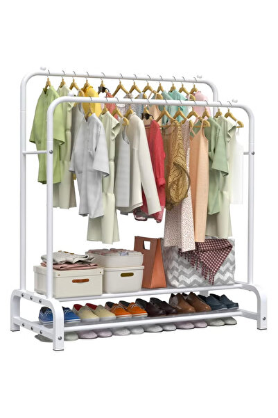 Primo Plus Metal clothes hanger white clothes organizer and holder