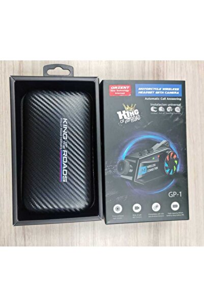 Tastech Kameralı Intercom Motosiklet Bluetooth Kask Kulaklık Ses Kontrolü 1080p Video Kayıt Videolu Interkom