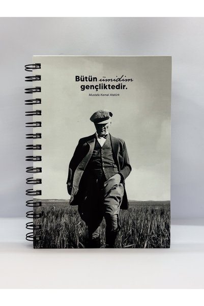 Be Online Atatürk Özel Seri Collection Sert Kapak A5 Defter - Çizgisiz 150 Sayfa