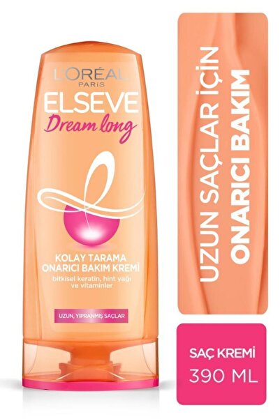 ELSEVE Dream Long Kolay Tarama Saç Bakım Kremi 390ml