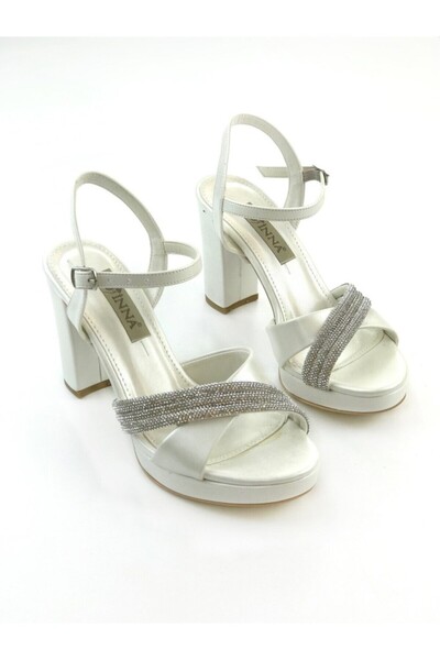 İNNA Rochie de seară pentru femei Senoz İnna Pantofi cu toc de piatră