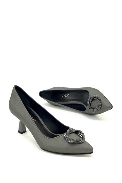 İNNA Ponnas İnna Kadın Abiye Taşlı Topuklu Ayakkabı