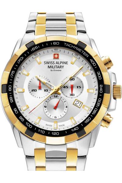 Swiss Alpine Military Ceas bărbați Swiss Military 7043.9142, cuarț, 47 mm, 10ATM