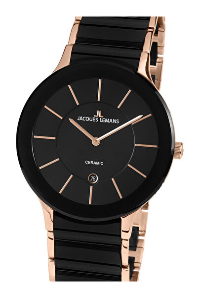 Jacques Lemans Ceas bărbătesc Jacques Lemans 1-1855C, cuarț, 38mm, 5ATM