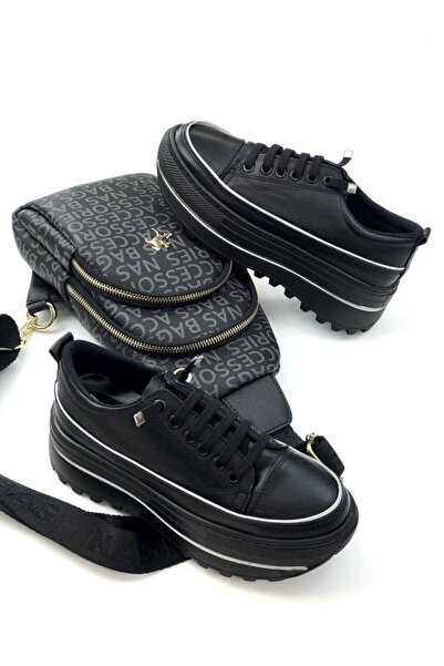 İNNA Черно - Дамски спортни обувки