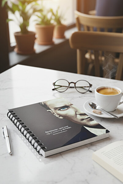 Be Online Atatürk Özel Seri Collection Sert Kapak A5 Defter - Çizgili 160 Sayfa