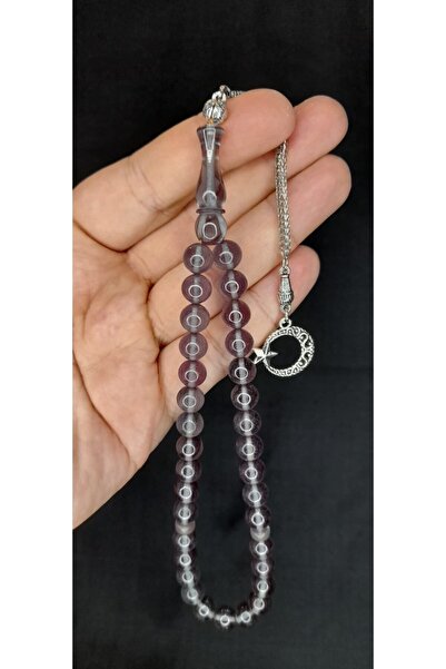 Anemore Collection Special Gift for Lover - Fire Amber Prayer Beads, Purple C...
