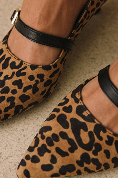 Ziya , Women's Genuine Leather Shoes 1531050Z26104804K2 Leopard