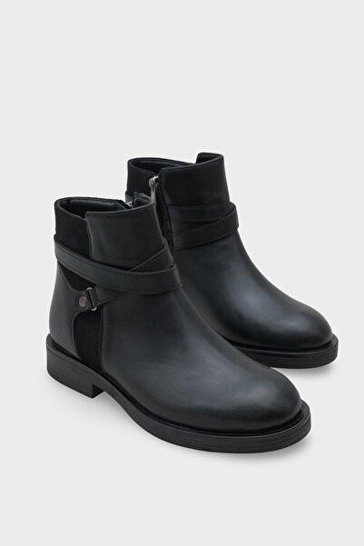 Capone Outfitters Tory Yandan Fermuarlı Kadın Bot