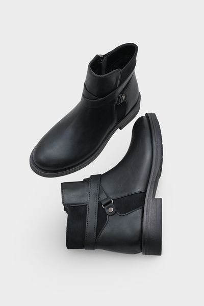 Capone Outfitters Tory Yandan Fermuarlı Kadın Bot