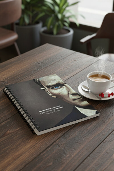 Be Online Atatürk Özel Seri Collection Sert Kapak A5 Defter - Çizgili 160 Sayfa