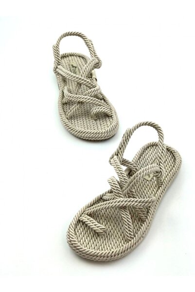 İNNA Derta Kadın Hasır Sandalet