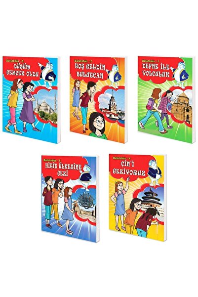 Tandem Yayınları BULUTOBÜS İLE ZAMANDA YOLCULUK DİZİSİ KUTULU ( 5 KİTAP )