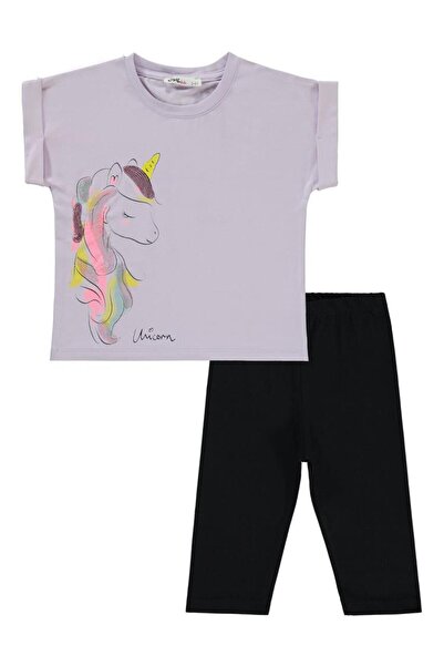 Civil Girls Devojčički set 2-5 godina nježna lavanda