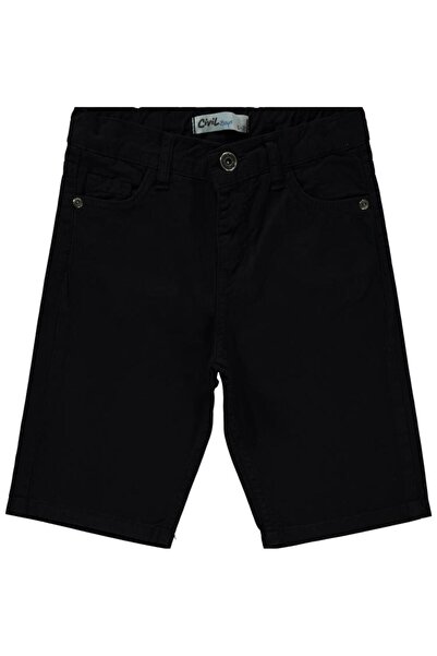Civil Boys basic 5 buzunare 6-9 ani Capri - Negru