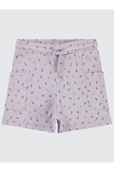 Civil Girls Kız Çocuk Şort 6-9 Yaş Lila