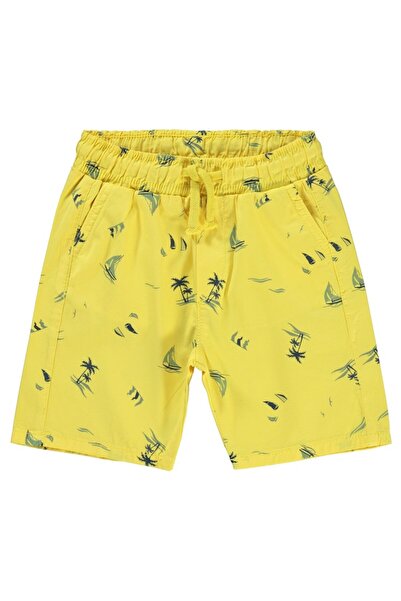 Civil Boys Barca cu pânze cu imprimeu 2-5 ani Capri - Galben 3-4 ani