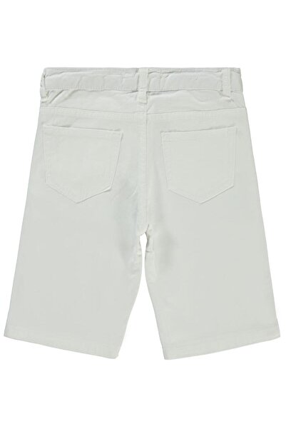 Civil Boys Basic 5 Pocket 10-13 Years Old Capri - White 12-13 Years Old