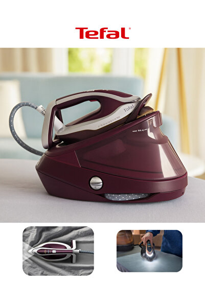TEFAL Premium 8,3 Bar Yüksek Basınçlı 680g/dk Ultra Güçlü LED Vision Buhar Ka...