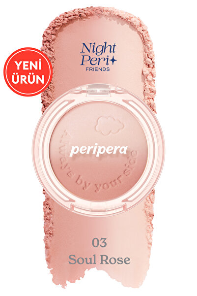 PERIPERA Doğal Görünüm Sunan İki Tonlu Pudra Allık Pure Blushed Custom Cheek 003 Soul Rose