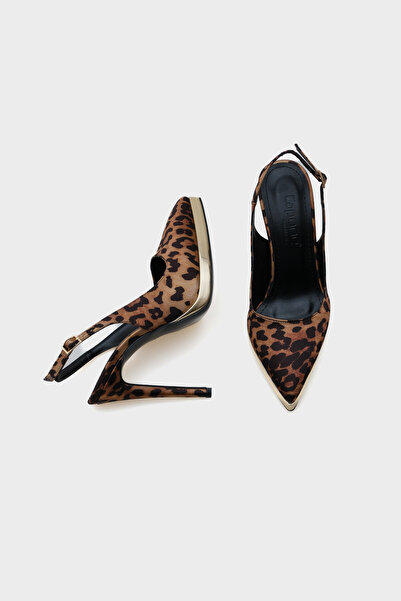 Capone Outfitters Dámské boty na vysokém podpatku Risa s otevřenou špičkou