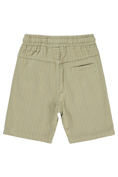 Civil Boys Striped 2-5 Years Old Capri - Beige 5-6 Years Old