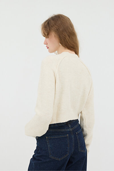 Addax Pulover de tricotaj cu mânecă lungă K3362-D7