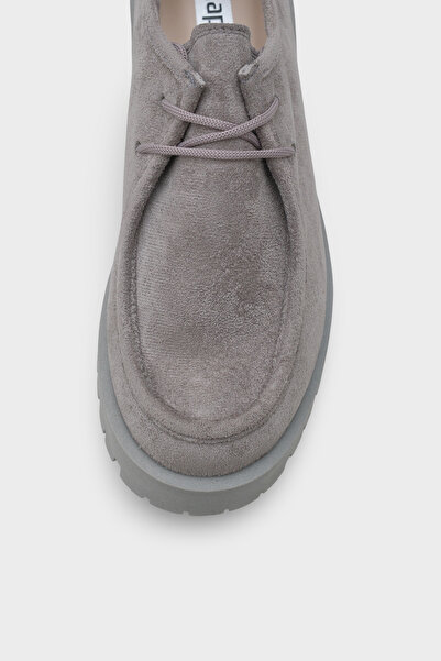 Capone Outfitters Shelly Trak Tabanlı Süet Kadın Loafer Ayakkabı